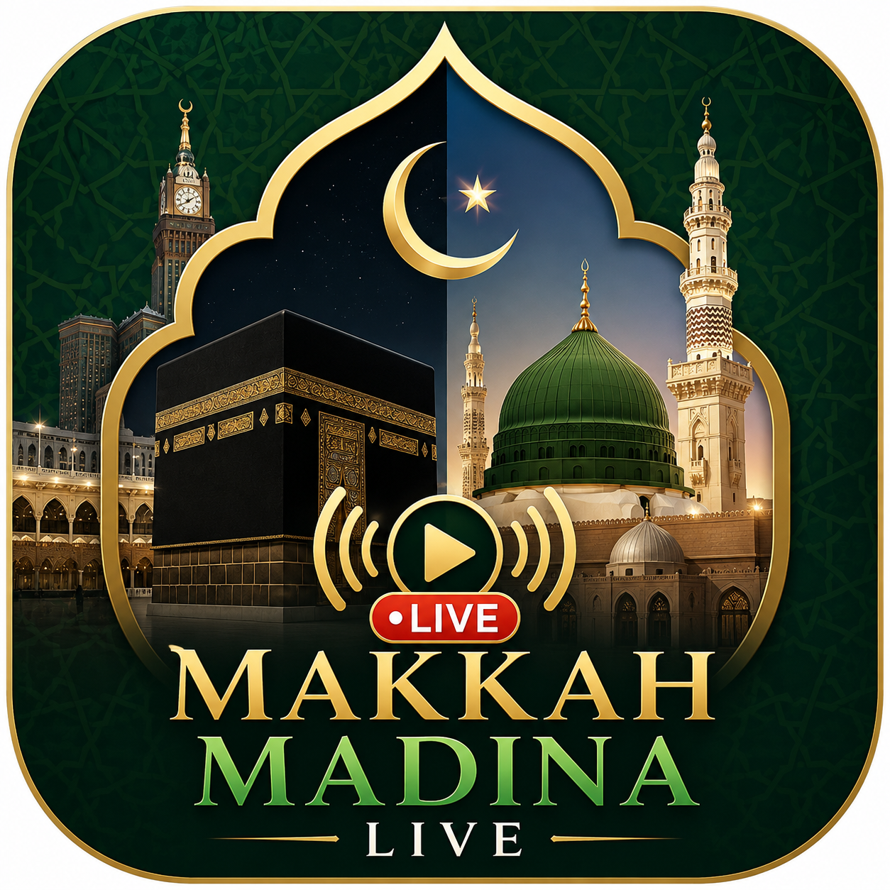 Makkah Madina Live Logo